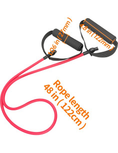 Juego de 3 Bandas de Resistencia Rhinenet con Mangos y Anclaje 2