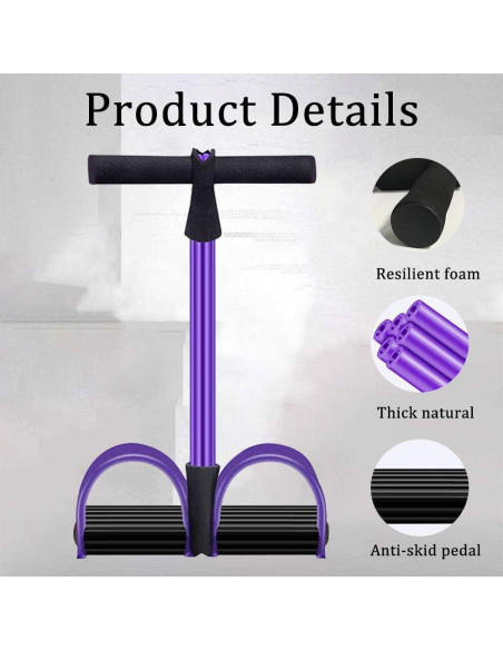 Banda de Resistencia Kammoy con Pedal y Cuerda de Tensión