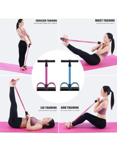 Banda de Resistencia Kammoy con Pedal y Cuerda de Tensión