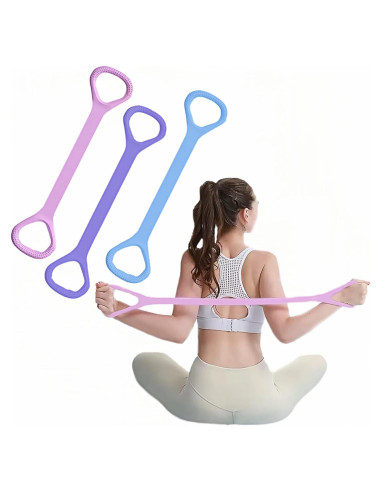Banda de Resistencia NZWNXDTQ para Yoga y Pilates - 3 Unidades