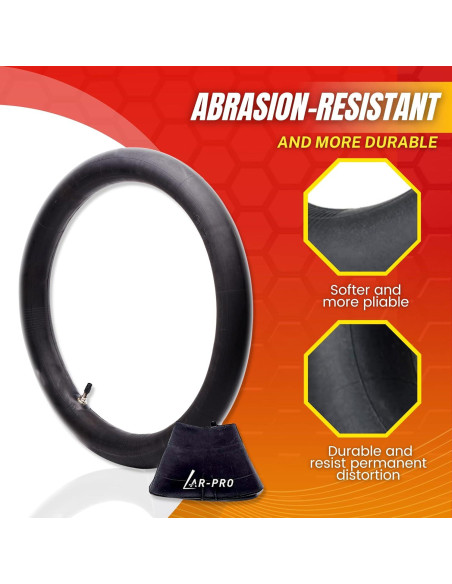 Tubo Interno de Motocicleta AR-PRO 100/90-19 Caucho Natural