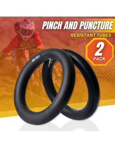 Tubo Interno de Motocicleta AR-PRO 100/90-19 Caucho Natural