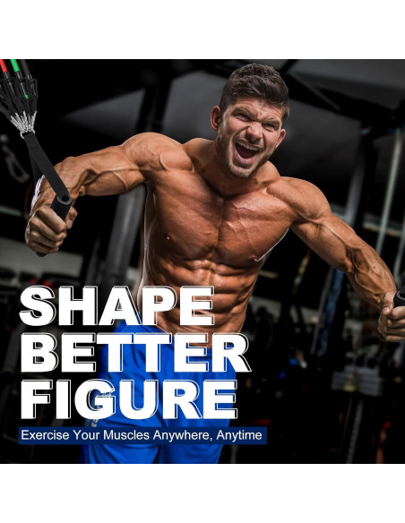 Juego de 5 Bandas de Resistencia twocorn - 4.5 a 22.7 kg Juego de 5 Bandas de Resistencia twocorn - 4.5 a 22.7 kg