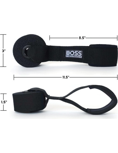 Ancla de Puerta Alta Resistencia Boss Fitness - 7.62 cm