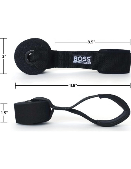 Ancla de Puerta Alta Resistencia Boss Fitness - 7.62 cm