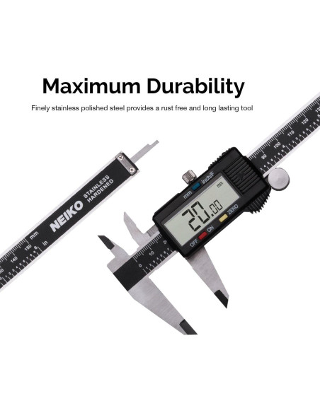 Calibrador Digital Neiko 01407A 15.24 cm Acero Inoxidable