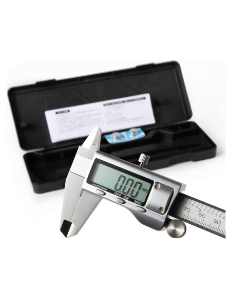 Calibrador Digital de Acero Inoxidable Sanming HKZ150 0-152.4 mm