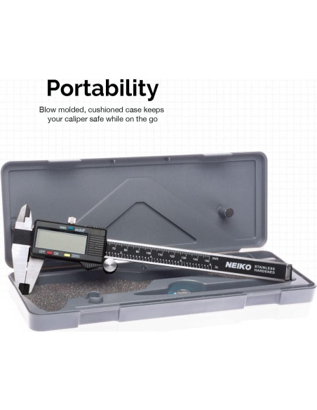 Calibrador Digital Neiko 01407A 15.24 cm Acero Inoxidable