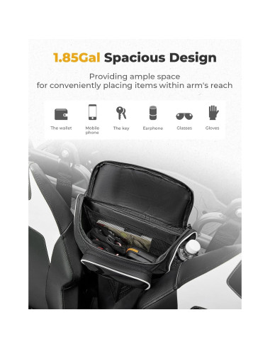 Bolsa de Almacenamiento KEMIMOTO 7 Litros para UTV