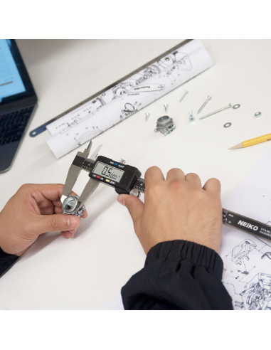 Calibrador Digital Neiko 01407A 15.24 cm Acero Inoxidable