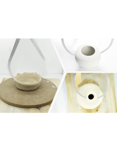 Calibrador de Arcilla GLOGLOW de Acero Inoxidable 25.4 cm 2