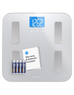 Báscula de Grasa Corporal Greater Goods 0391, Pantalla Retroiluminada