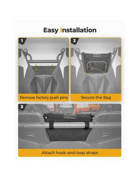 Bolsa de Almacenamiento KEMIMOTO 7 Litros para UTV
