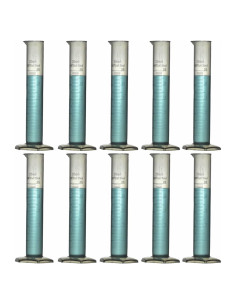 Cilindro Graduado de Plástico TN LAB 25ml 10-Pack