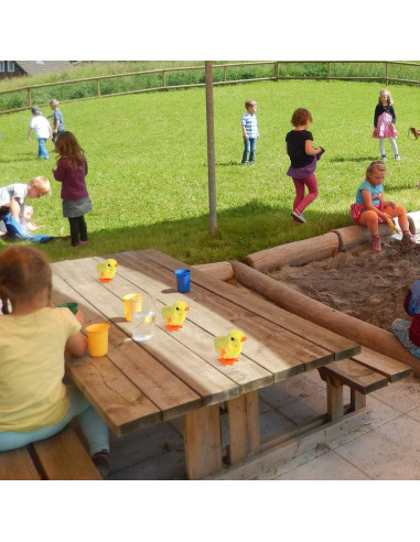 16 Pollos Saltarines de Resorte NEW TEKO para Fiestas y Pascua