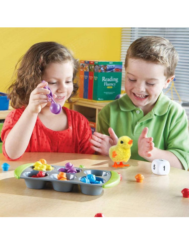 16 Pollos Saltarines de Resorte NEW TEKO para Fiestas y Pascua