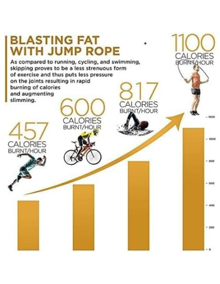 Cuerda de Salto SHAZ de Cuero con Mangos de Madera 2.74m