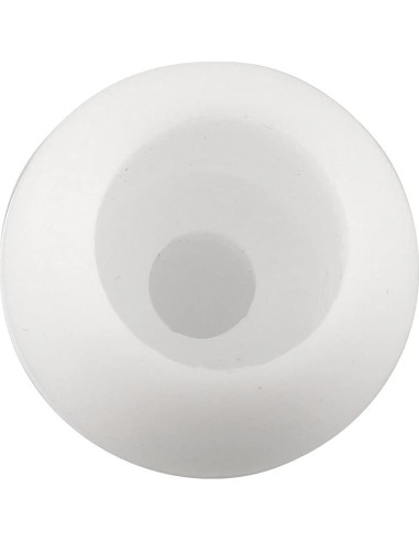 15 Bolas de Fin de Cuerda Bungee JCBIZ 27mm Plástico Blanco