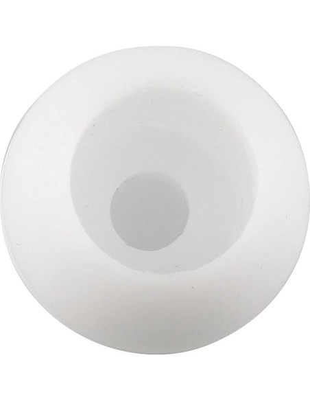 15 Bolas de Fin de Cuerda Bungee JCBIZ 27mm Plástico Blanco