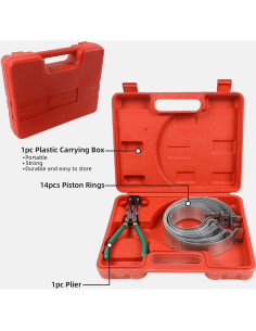 Juego de Herramientas Compresor Anillos Pistón LUTIFIX 14 Piezas 2
