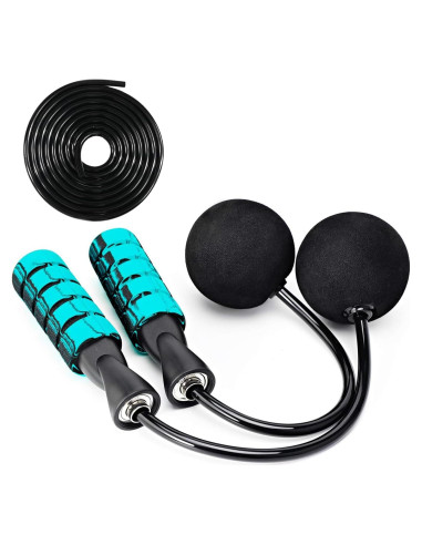 Cuerda de Salto 2 en 1 Coniflor - Sin Enredos y Ajustable