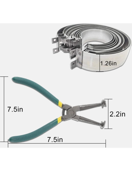 Juego de Herramientas Compresor Anillos Pistón LUTIFIX 14 Piezas