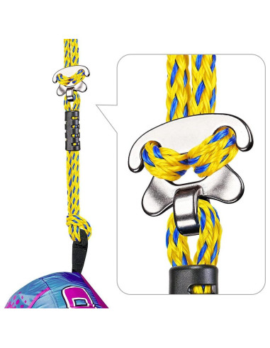 Arnés de Remolque Pesado SELEWARE 45.72 cm Amarillo 2 Paquete