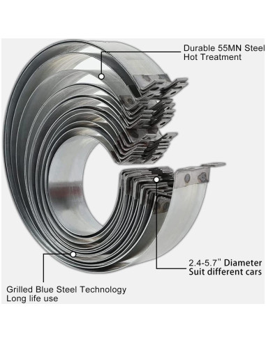 Juego de Herramientas Compresor Anillos Pistón LUTIFIX 14 Piezas