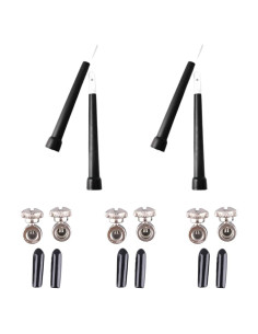 Mangos de Cuerda de Salto SquEqu - 2 Pares Ajustables