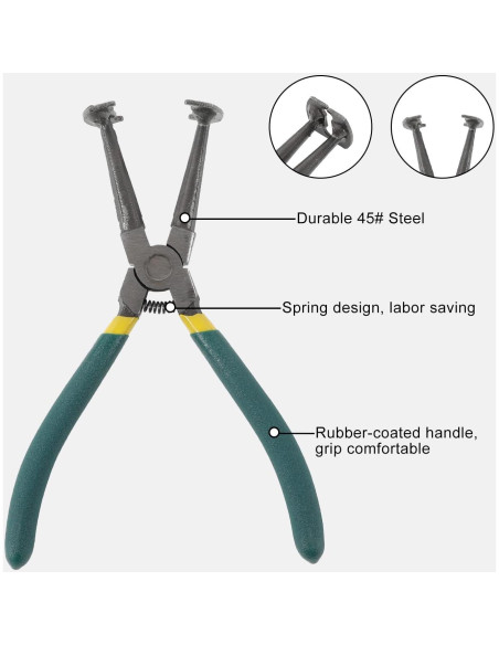 Juego de Herramientas Compresor Anillos Pistón LUTIFIX 14 Piezas