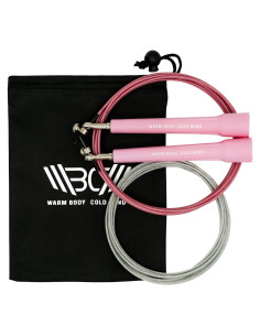 Cuerda de Salto Ajustable WARM BODY COLD MIND Rosa 2.79m