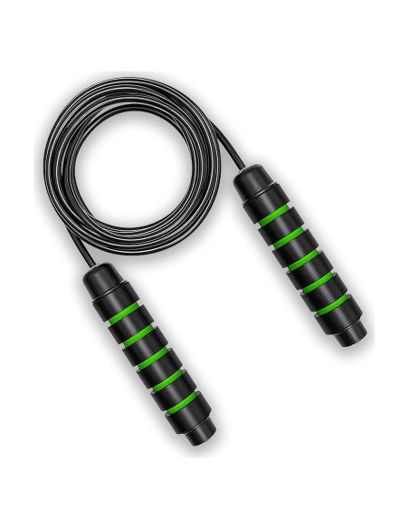 Cuerda de Saltar Ajustable Genérico 279.4 cm con Mango Ergonómico Cuerda de Saltar Ajustable Genérico 279.4 cm con Mango Ergonómico