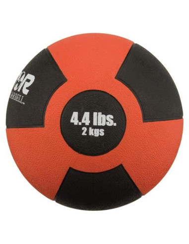 Balón Medicinal de Goma Champion Barbell 2 kg Rojo