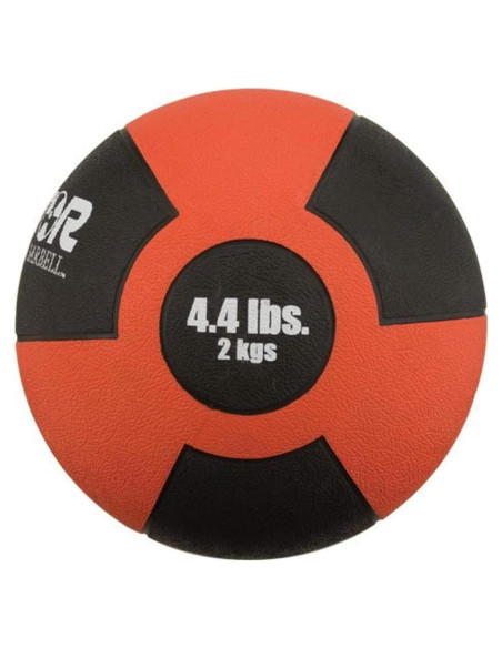 Balón Medicinal de Goma Champion Barbell 2 kg Rojo