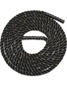 Cuerda de Batalla Amazon Basics 1.5" x 9.14m para Entrenamiento 2