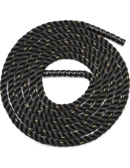 Cuerda de Batalla Amazon Basics 1.5" x 9.14m para Entrenamiento