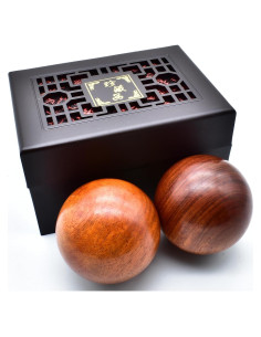 Bolas de Baoding de Madera 5 cm para Ejercicio de Salud
