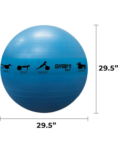 Bola de Estabilidad Prism Fitness 75cm para Yoga y Pilates