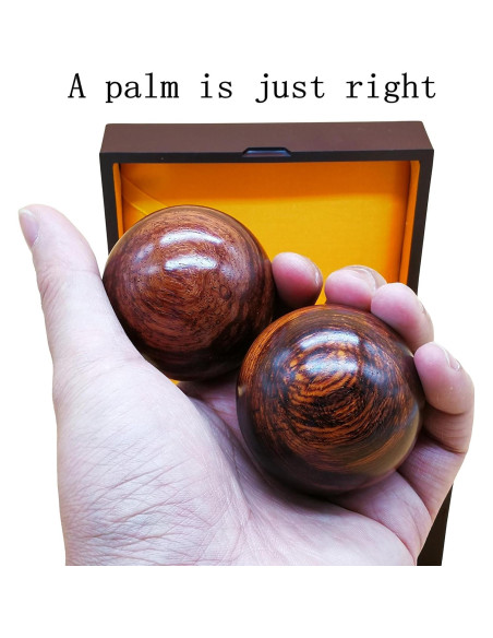 Bolas de Baoding de Madera 5 cm para Ejercicio de Salud