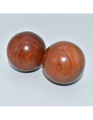 Bolas de Baoding de Madera 5 cm para Ejercicio de Salud