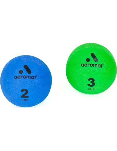 Bola Pequeña con Peso Aeromat 0.91 kg para Yoga 8.9 cm