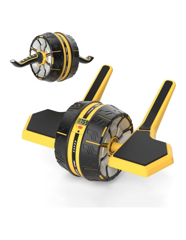 Rueda Abdominal Flexella con Resistencia Ajustable y Soporte