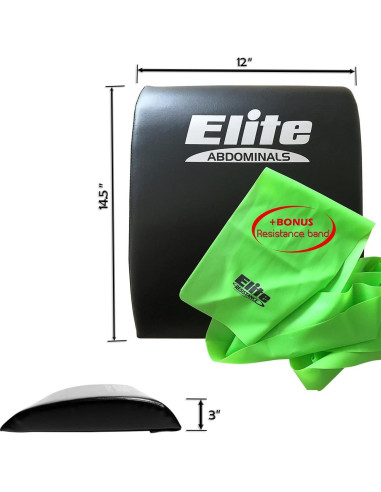 Rueda de Abdominales Elite Sportz y Esterilla de Espuma