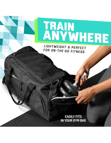 Rueda de Abdominales Elite Sportz y Esterilla de Espuma