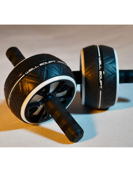 Rodillo Abdominal W Brand con Almohadilla - Gimnasio en Casa