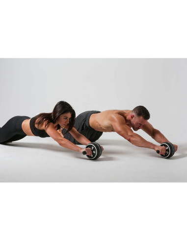 Rodillo Abdominal W Brand con Almohadilla - Gimnasio en Casa