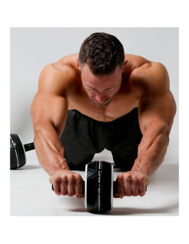 Rodillo Abdominal W Brand con Almohadilla - Gimnasio en Casa