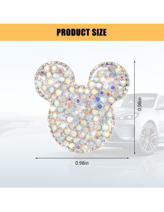 Tapa de Válvula de Neumático de Coche KHGUZ 4 Piezas Brillantes 2