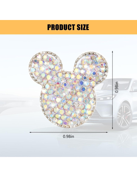 Tapa de Válvula de Neumático de Coche KHGUZ 4 Piezas Brillantes