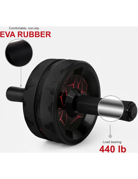 Set Rueda Abdominal y Cuerda para Saltar Genérico - Ejercicio en Casa Set Rueda Abdominal y Cuerda para Saltar Genérico - Ejercicio en Casa